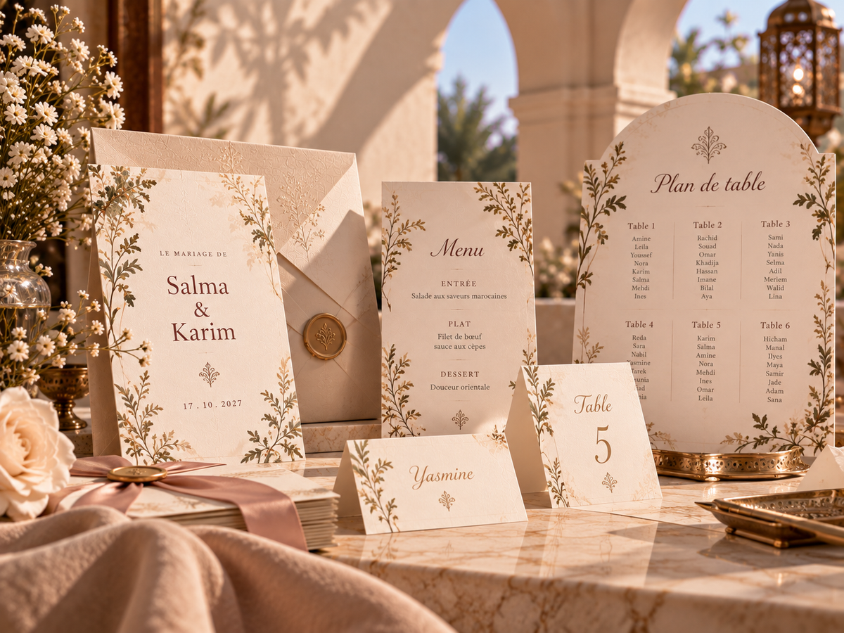Design des Marque-Places